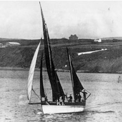 White Heather in Peel Bay 1905